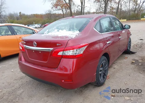2015 Nissan Sentra Sv z USA, uszkodzony, nr VIN 3N1AB7AP9FL690218